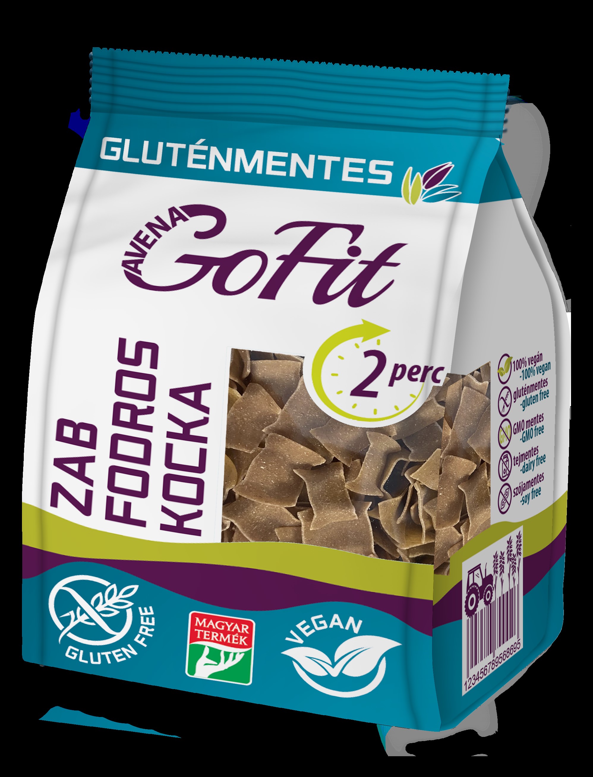 Avena GoFit gluténmentes zab fodros kocka 200g